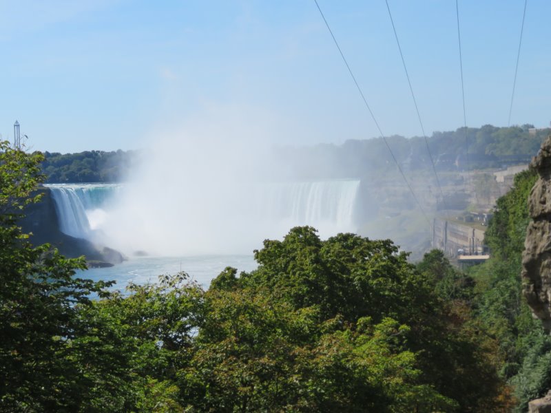 Niagara Falls showing the Horseshoe Falls